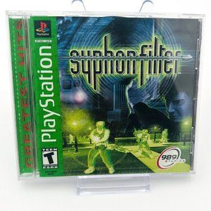 Syphon Filter (Sony PlayStation 1, 1999) Greatest Hits CIB Tested